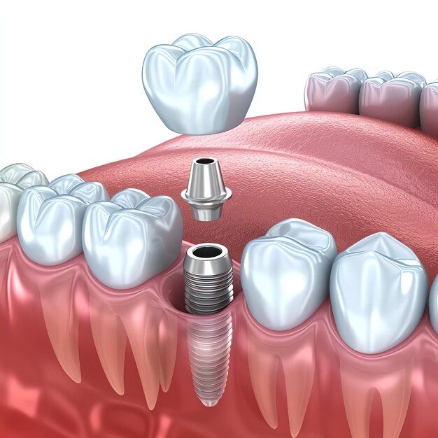 Dental Implant Preview in Human HD